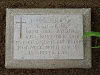 Struma Military Cemetery - King, Gale